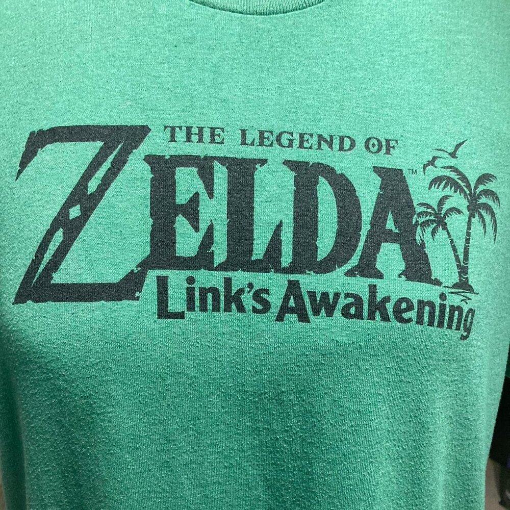 The Legend of Zelda Links Awakening Nintendo Graphic Tee short sleeve tshirt Lrg